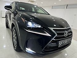 Lexus NX200T Classic 2015 Black 360 Revcam LED